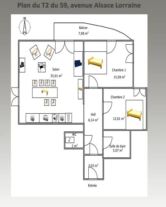 公寓 格拉公寓式酒店 格勒诺布尔